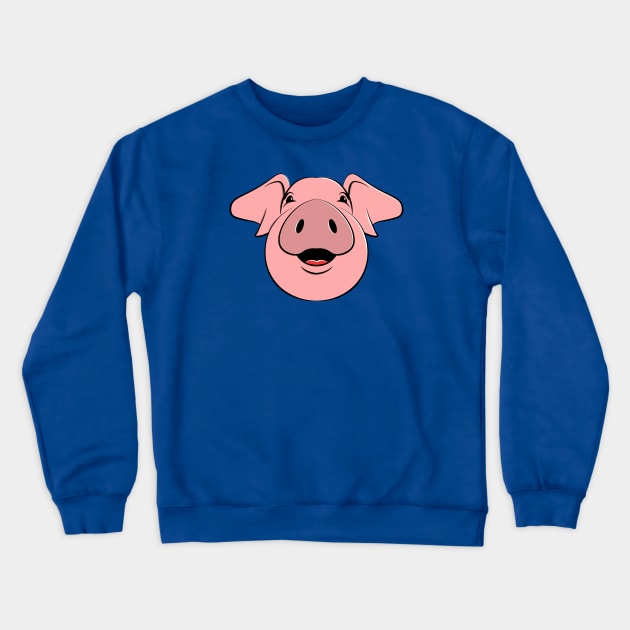 Pig Crewneck Sweatshirt by schlag.art